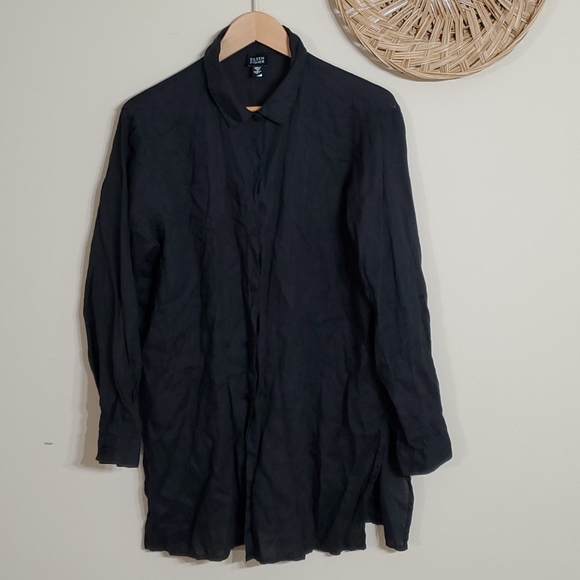 Eileen Fisher Tops - Eileen Fisher Linen Button Down